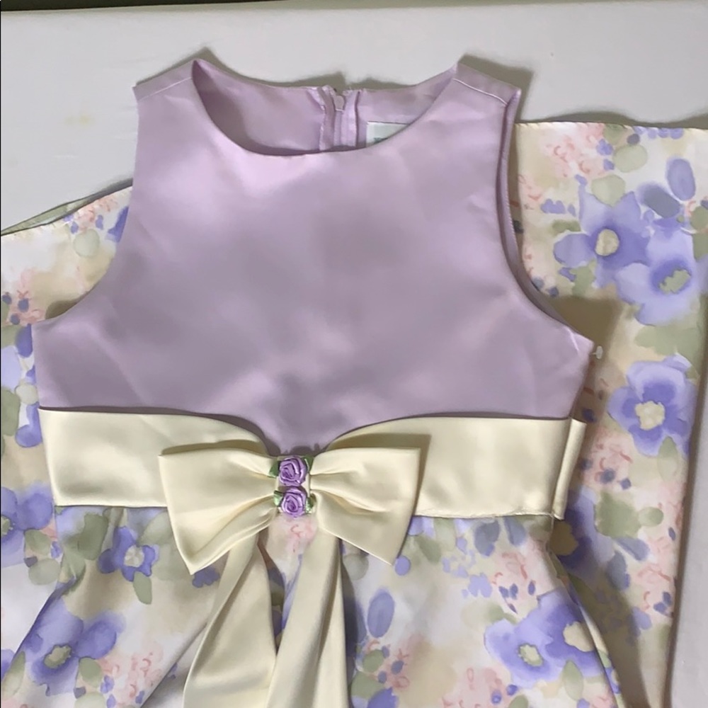 Sugar Plum Girl’s Sleeveless Dress - Picture 6 of 8